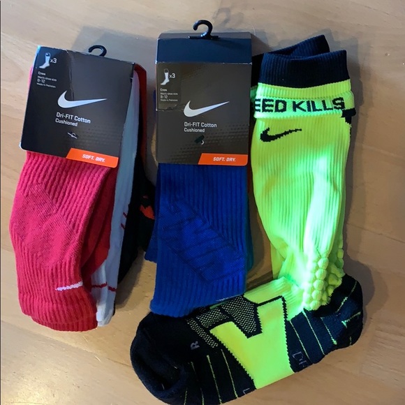 neon basketball socks